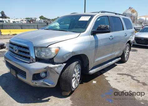 2008 Toyota Sequoia Limited 5.7L V8 из США, поврежденный, VIN 5TDZY68A68S012792